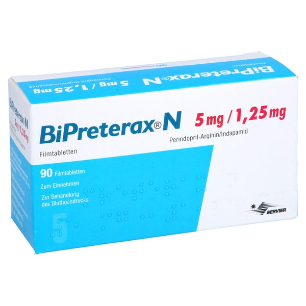 Bipreterax N 5 mg/1,25 mg Filmtabletten 90 St
