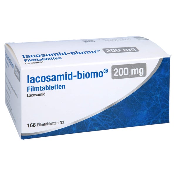 Lacosamid-biomo 200 mg Filmtabletten 168 St