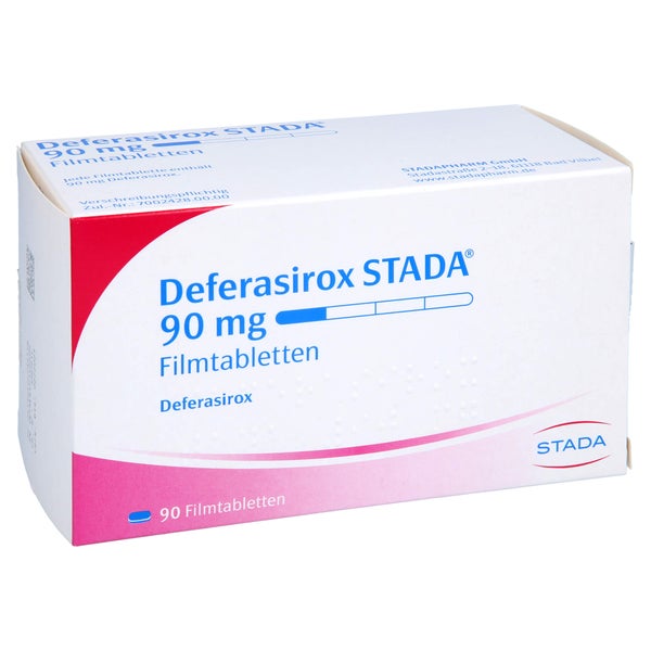 Deferasirox Stada 90 mg Filmtabletten 90 St