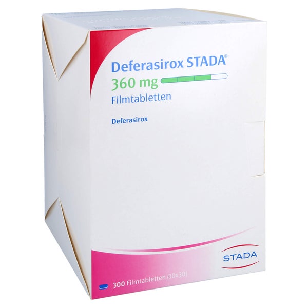Deferasirox Stada 360 mg Filmtabletten 300 St