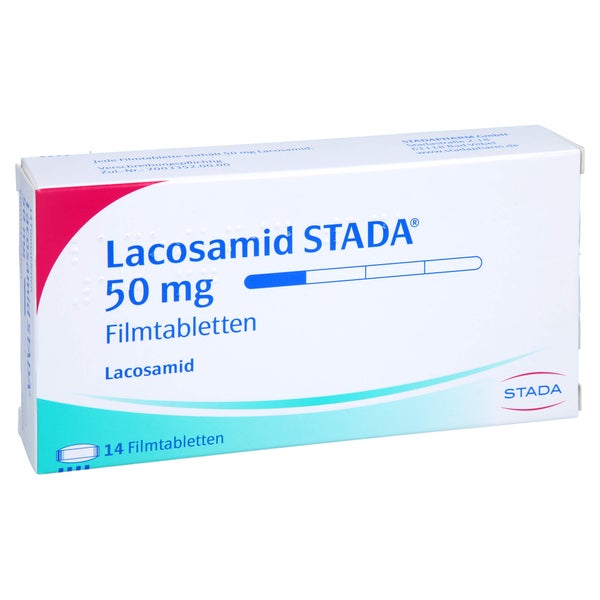 Lacosamid Stada 50 mg Filmtabletten 14 St