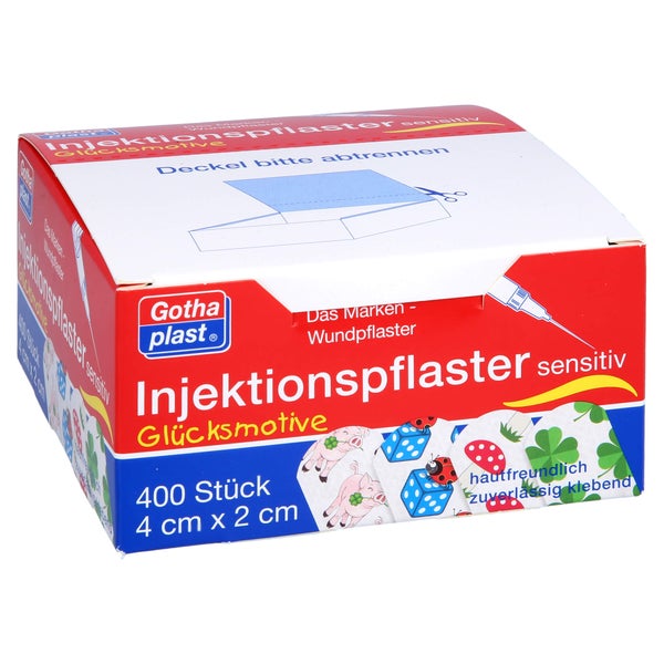 Gothaplast Injektionspfl.glücksmotive 2x 400 St