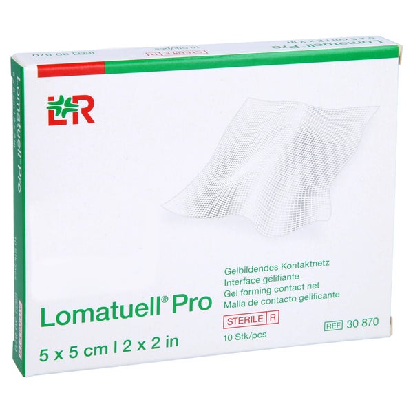Lomatuell Pro 5x5 cm steril 10 St