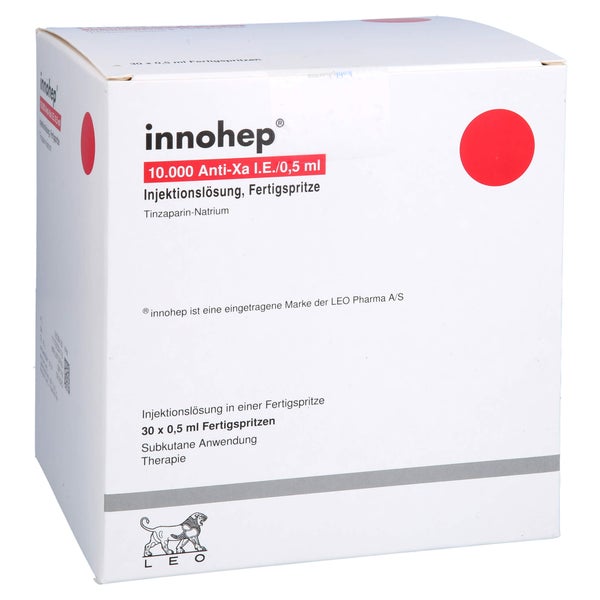 INNOHEP 10.000 Anti-Xa I.E./0,5ml Inj.-Lsg.i.e.FS 30 St