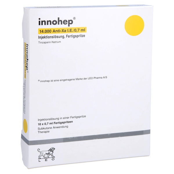 INNOHEP 14.000 Anti-Xa I.E./0,7ml Inj.-Lsg.i.e.FS 10 St