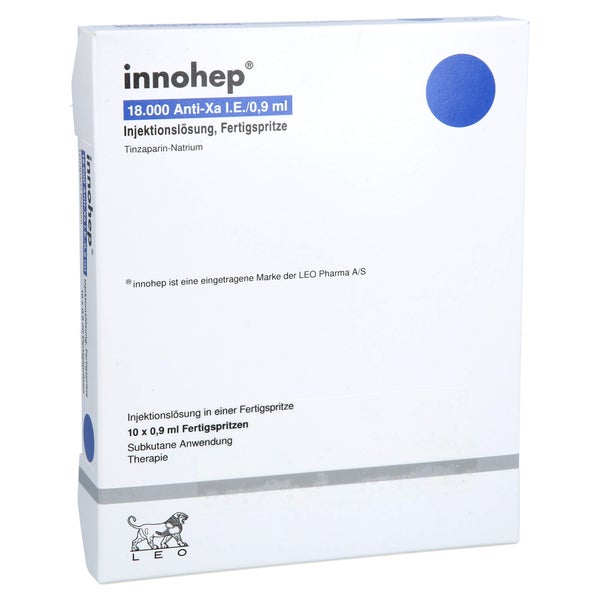 INNOHEP 18.000 Anti-Xa I.E./0,9ml Inj.-Lsg.i.e.FS 10 St