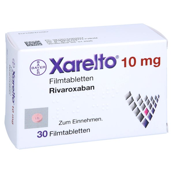 Xarelto 10 mg Filmtabletten 30 St