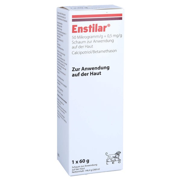 ENSTILAR 50 µg/g + 0,5 mg/g Schaum z.Anw.a.d.Haut 60 g