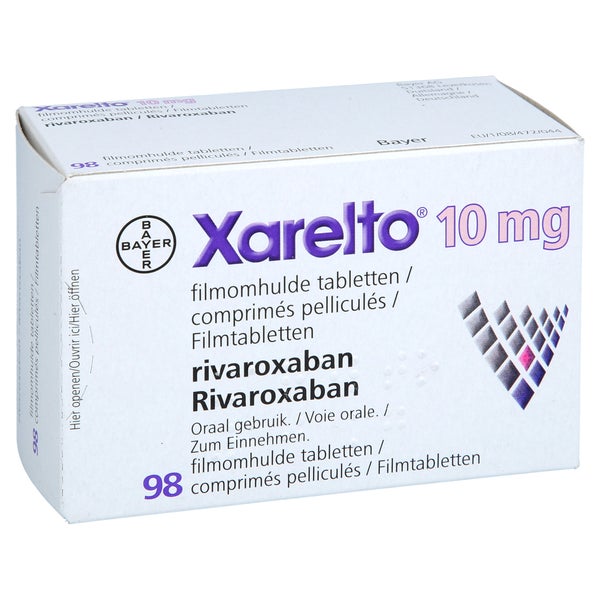 Xarelto 10 Mg Filmtabletten 98 St