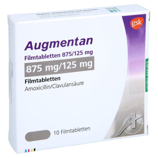 Augmentan 875/125 mg Filmtabletten 10 St