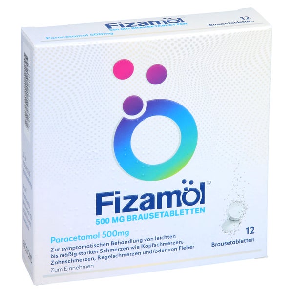 Fizamol 500 mg Brausetabletten 12 St