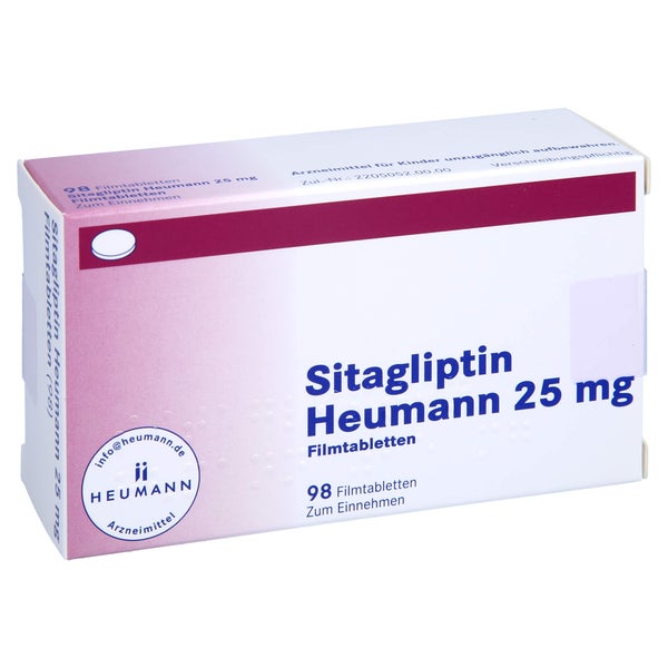 Sitagliptin Heumann 25 mg Filmtabletten 98 St