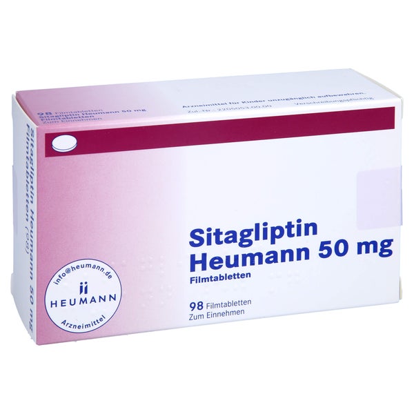 Sitagliptin Heumann 50 mg Filmtabletten 98 St