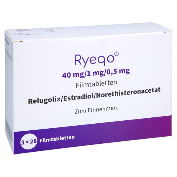 Ryeqo 40 mg/1 mg/0,5 mg Filmtabletten 3X28 St