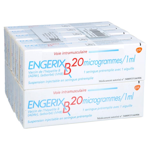 ENGERIX-B Erwachsene Inj.-Susp.i.e.Fertigspritze 10 St