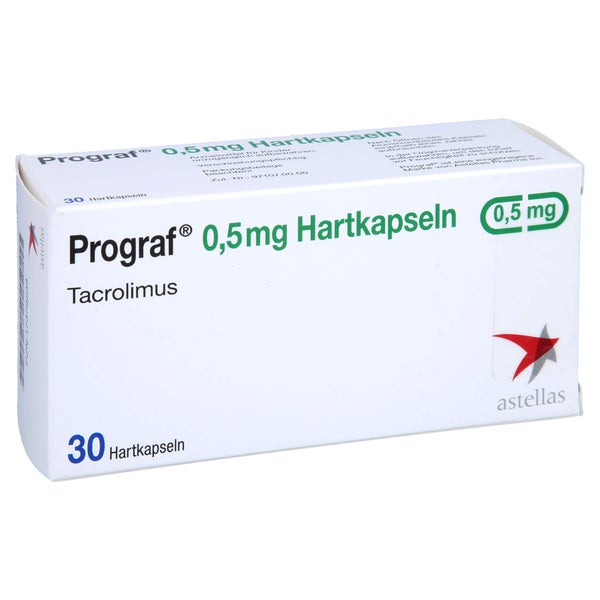 Prograf 0,5 mg Hartkapseln 30 St