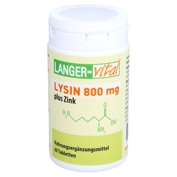 Lysin 800 Mg+zink Tabletten 60 St
