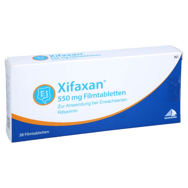 Xifaxan 550 mg Filmtabletten 28 St