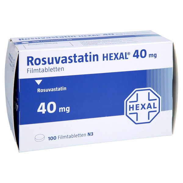 Rosuvastatin Hexal 40 mg Filmtabletten 100 St