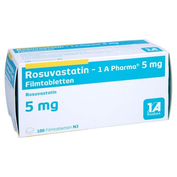 ROSUVASTATIN-1A Pharma 5 mg Filmtabletten 100 St