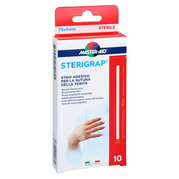 Sterigrap Wundnahtstreifen 3x75 Mm 10 St