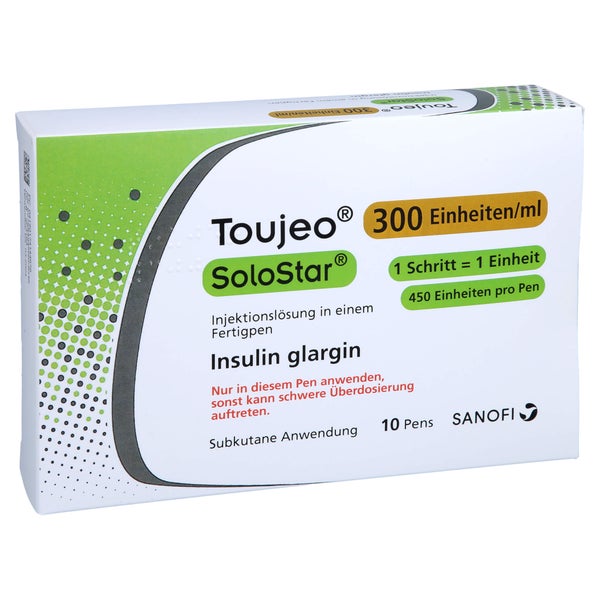 TOUJEO 300 E/ml SoloStar Inj.-Lsg.i.e.Fertigpen 10X1,5 ml
