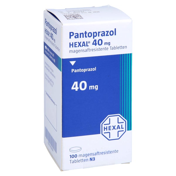 PANTOPRAZOL HEXAL 40 mg magensaftres.Tabl.Dose 100 St