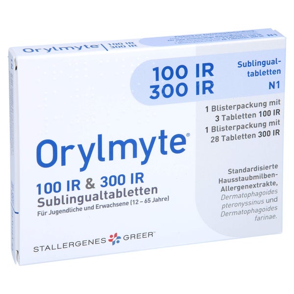 ORYLMYTE 100 IR & 300 IR Einleitung Sublingualtab. 31 St