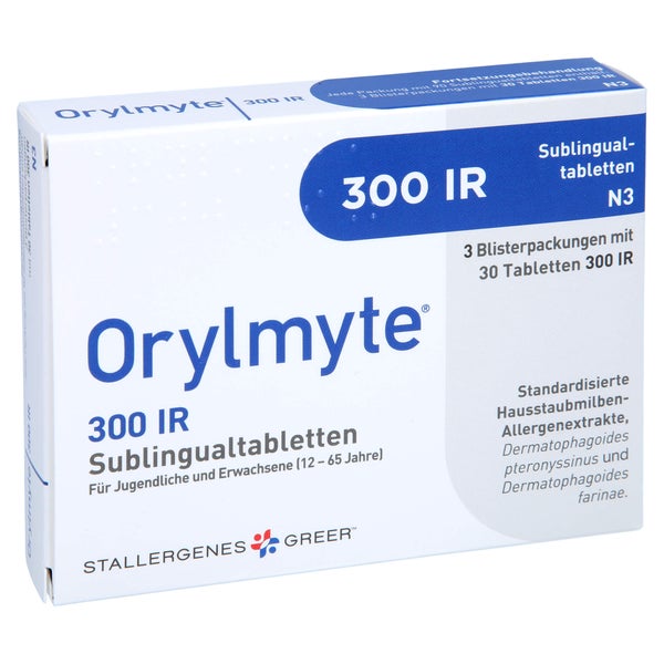 ORYLMYTE 300 IR Fortsetzungsbehandl.Sublingualtab. 90 St