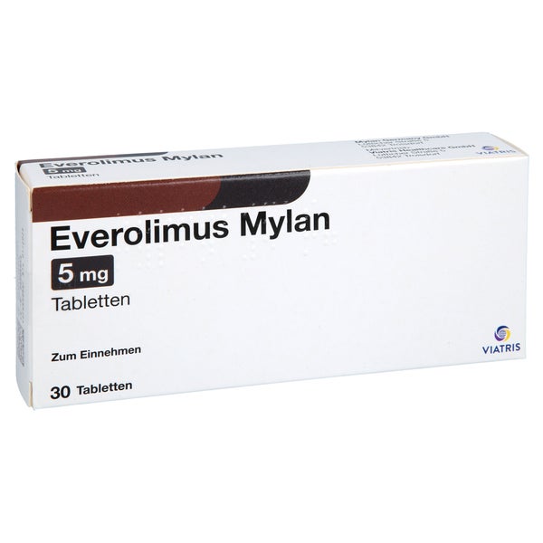 Everolimus Mylan 5 mg Tabletten 30 St