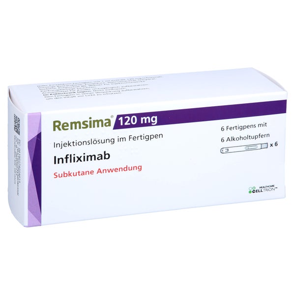 REMSIMA 120 mg Injektionslösung im Fertigpen 6 St