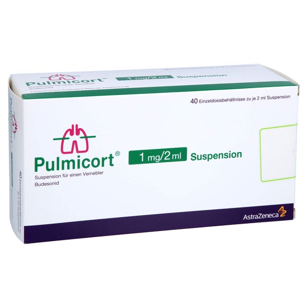 PULMICORT 1 mg/2 ml Suspension f.einen Vernebler 40X2 ml
