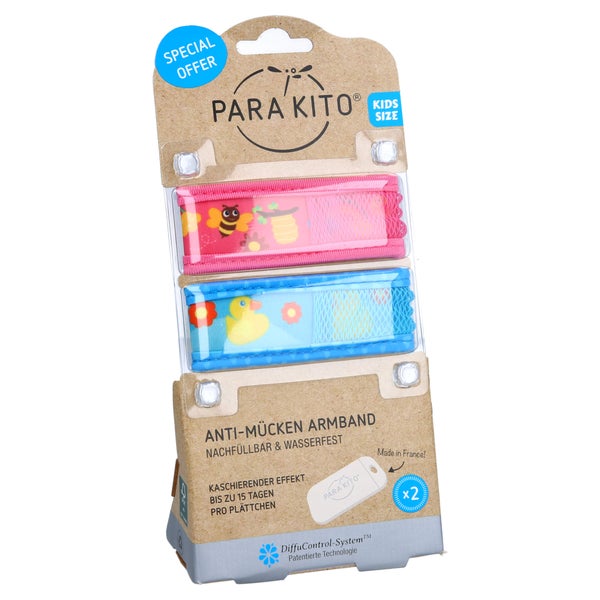 PARA KITO Anti-mücken Armband Kids Doppe 1 P