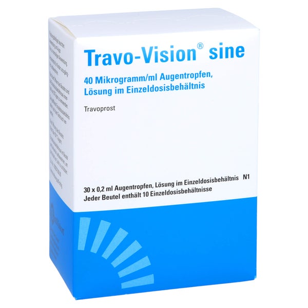 TRAVO-VISION sine 40 µg/ml Augentropfen Lsg.im EDB 30X0,2 ml
