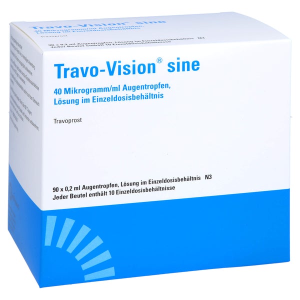 TRAVO-VISION sine 40 µg/ml Augentropfen Lsg.im EDB 90X0,2 ml
