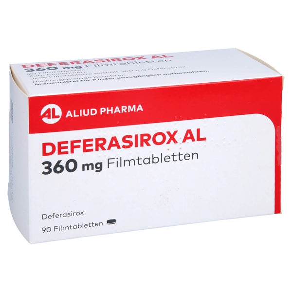 Deferasirox AL 360 mg Filmtabletten 90 St