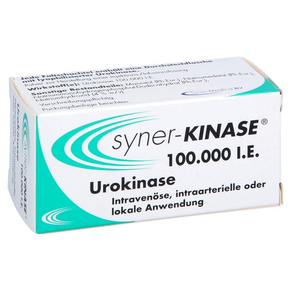 SYNER-KINASE 100.000 I.E. Plv.z.H.e.Inj.-/Inf.-L. 1 Fl