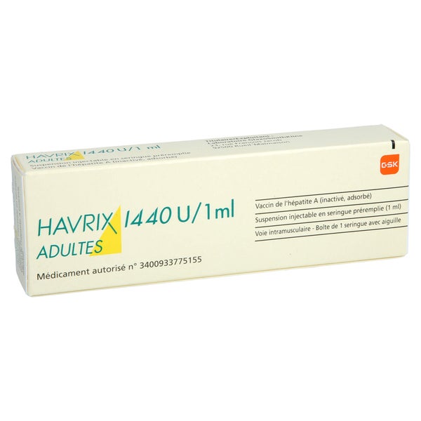 HAVRIX 1440 Impfdosis Inj.-Susp.i.e.Fertigspritze 1 St