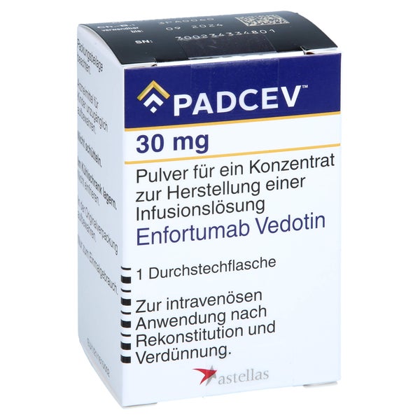 PADCEV 30 mg Plv.f.e.Konz.z.H.e.Inf.-Lsg. 1 St