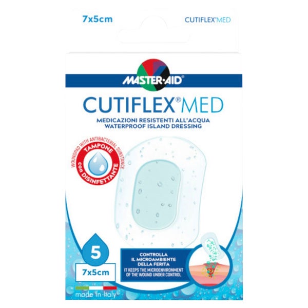 Cutiflex MED Folienverband 5x7 cm 5 St