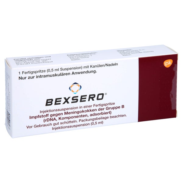 BEXSERO Injektionssuspension i.e.Fertigspritze 1X0,5 ml