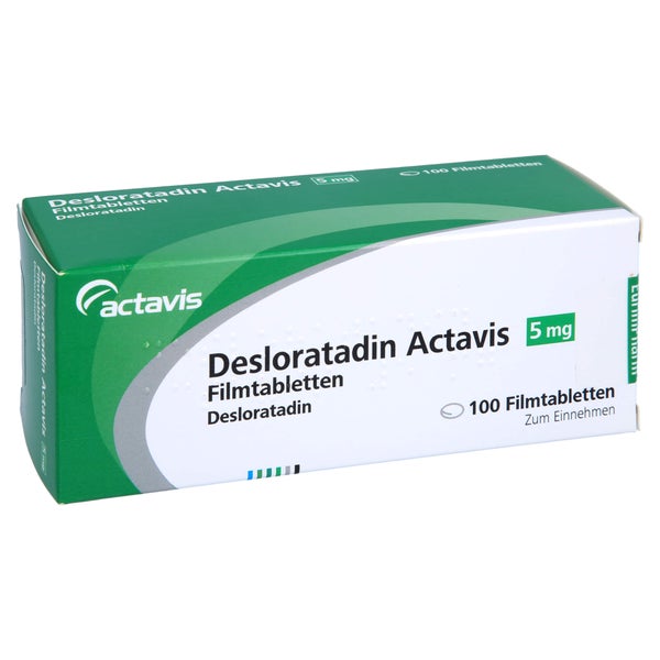Desloratadin Actavis 5 mg Filmtabletten 100 St