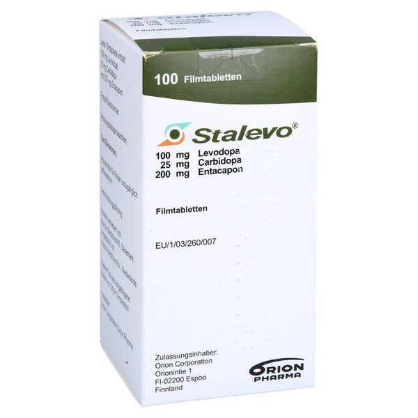 STALEVO 100 mg/25 mg/200 mg Filmtabletten 100 St