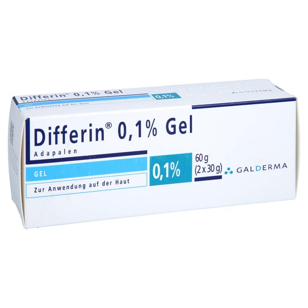 Differin 0,1% Gel 2X30 g