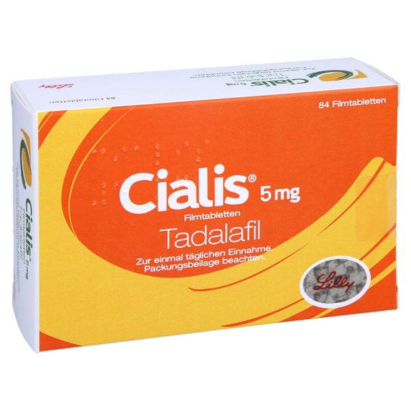 Cialis 5 mg Filmtabletten 84 St