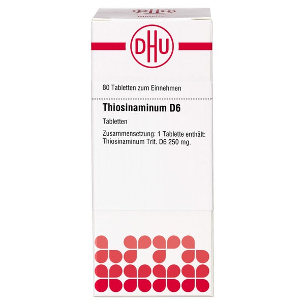 Thiosinaminum D 6 Tabletten 80 St