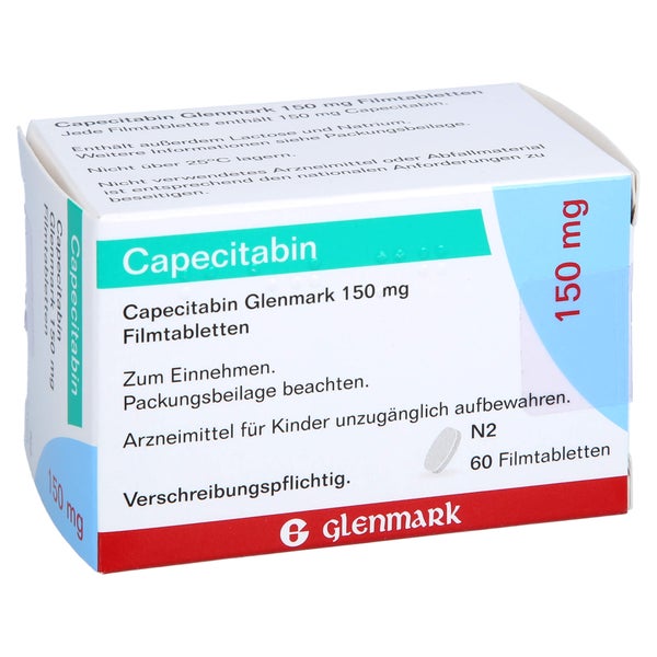 CAPECITABIN Glenmark 150 mg Filmtabletten 60 St