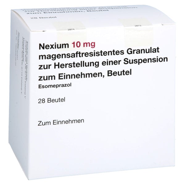 NEXIUM 10 mg magensaftr.Gra.z.Her.e.Sus.z.Ein.Btl. 28 St