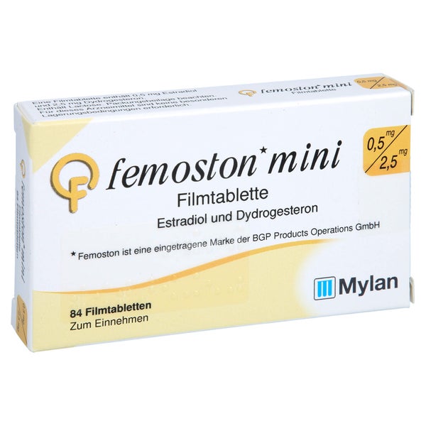 FEMOSTON mini 0,5 mg/2,5 mg Filmtabletten 84 St