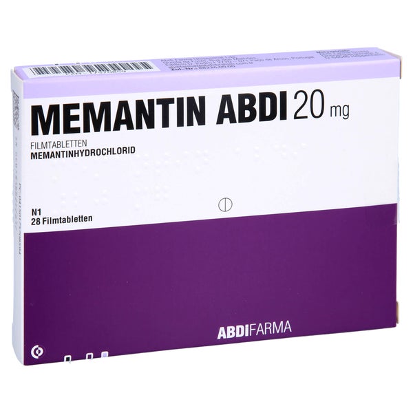Memantin Abdi 20 mg Filmtabletten 28 St
